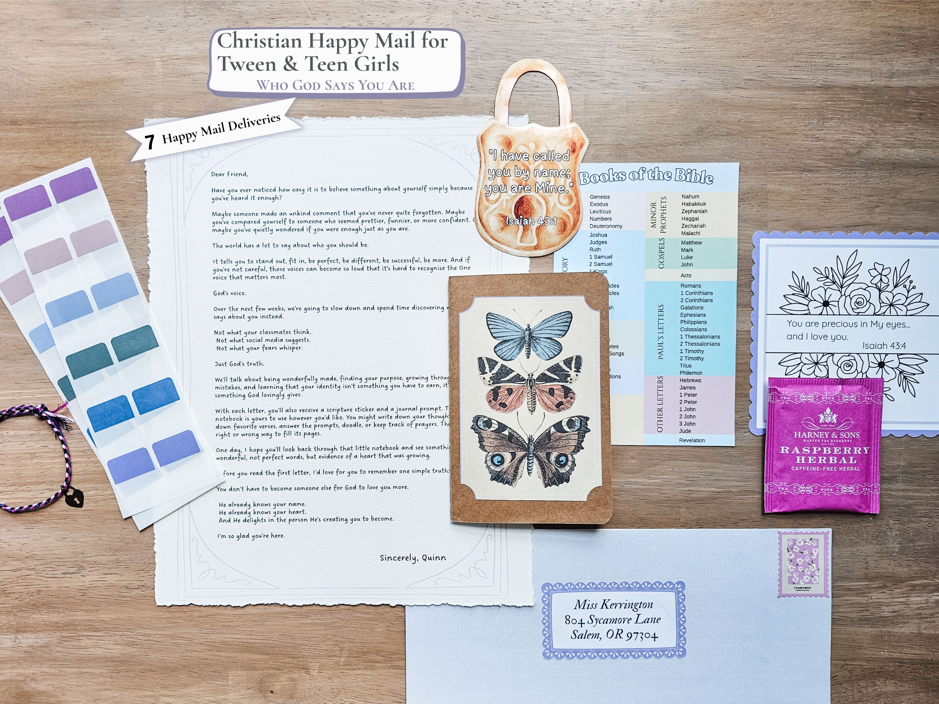Identity in Christ Devotional Letters for Girls | 7-Week Christian Happy Mail Series - Image 17