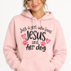 Just a girl who loves Jesus and her dog Hoodie