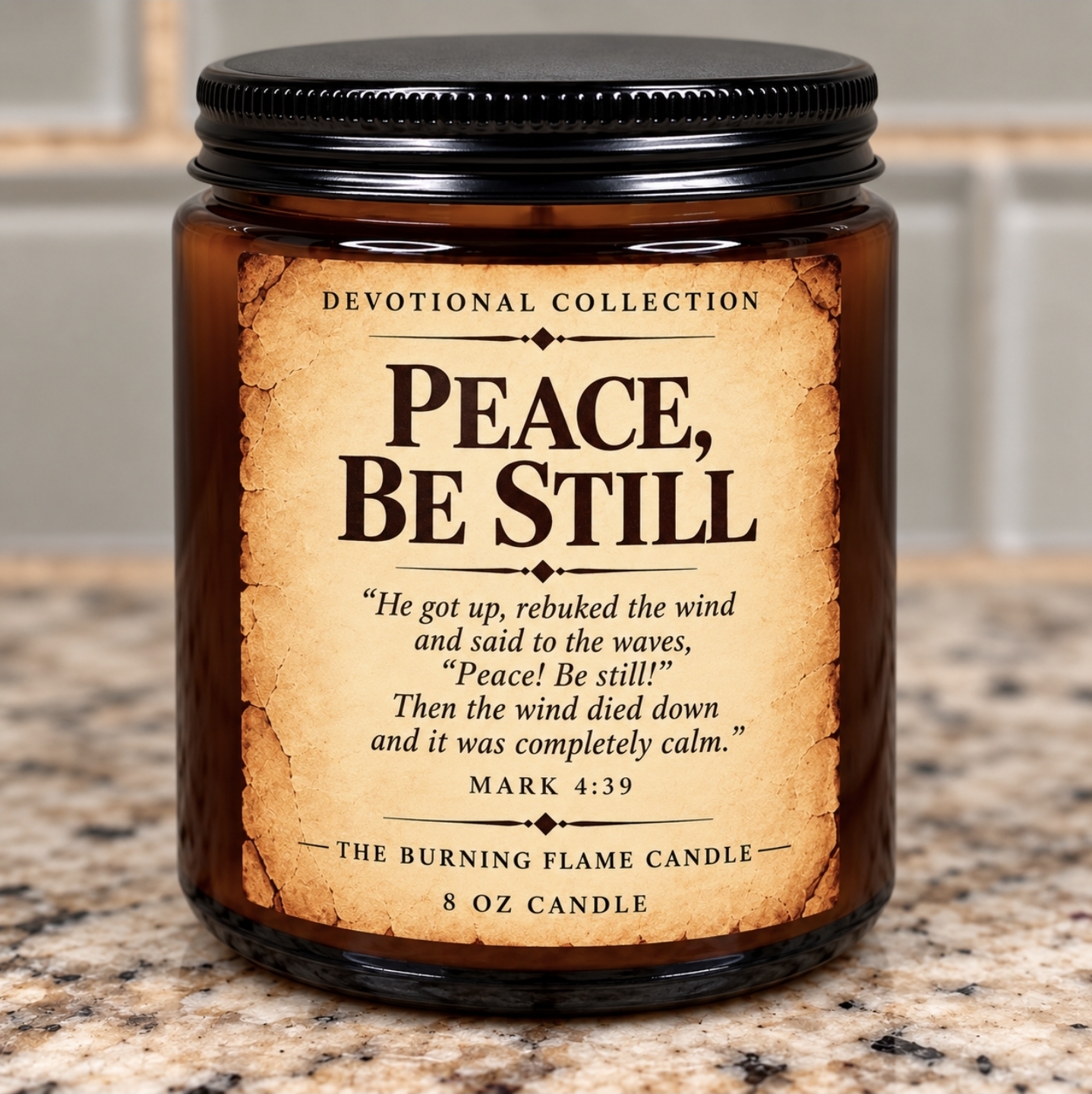 Peace, Be Still | 8 oz Candle
