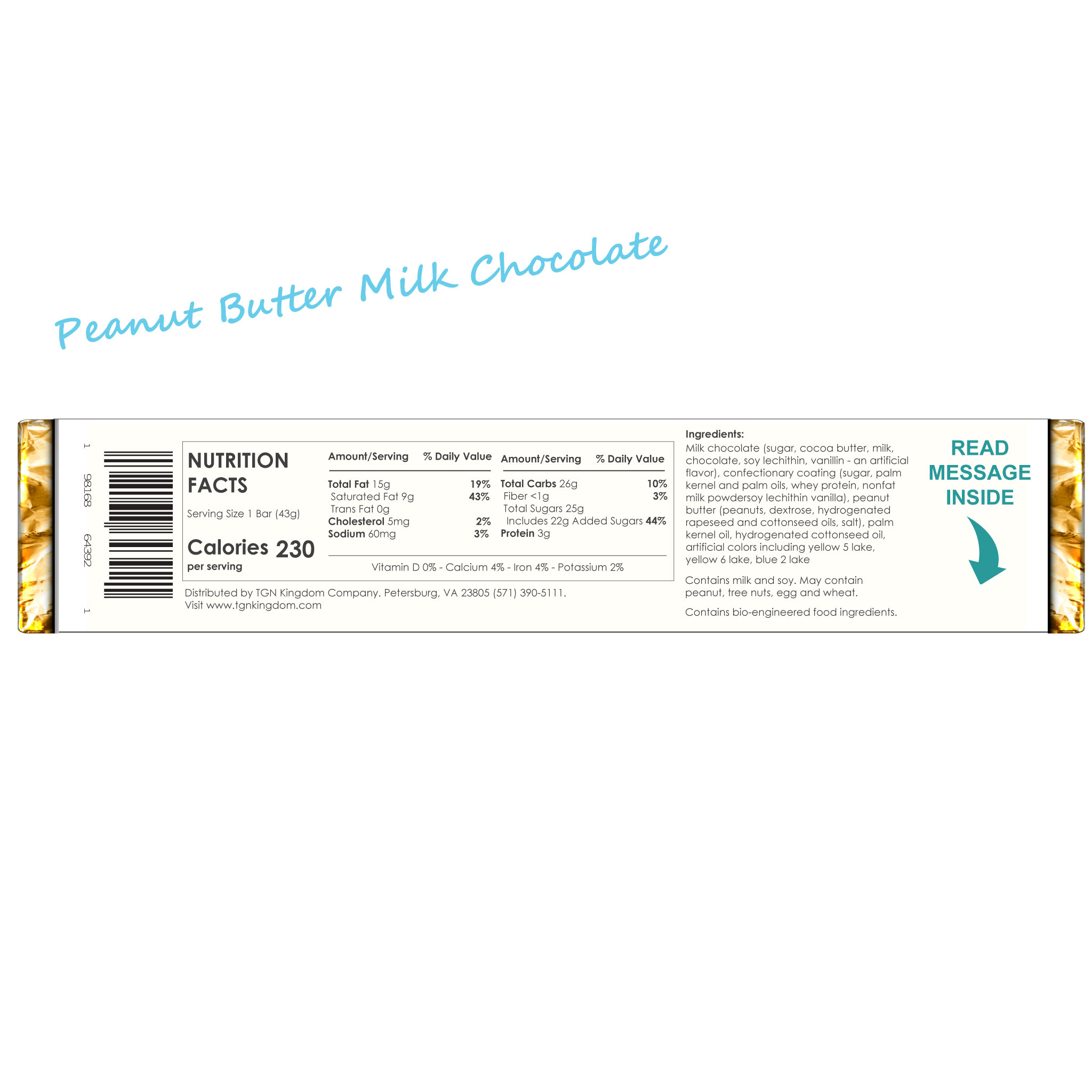 12x Kingdom Gospel Chocolate Bars (Dark, Milk, Peanut Butter, Caramel) - Image 9